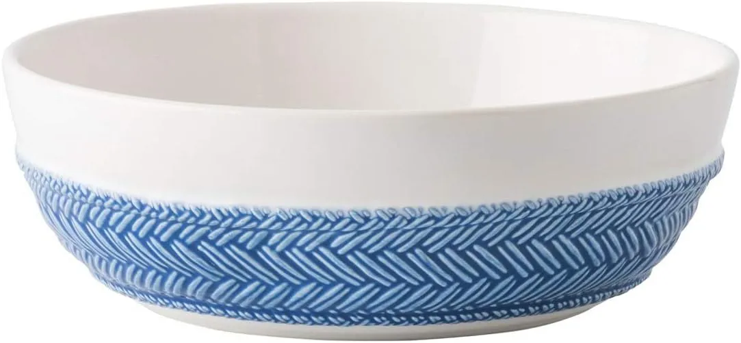 Juliska Le Panier White/Delft Blue Pasta/Soup Bowl