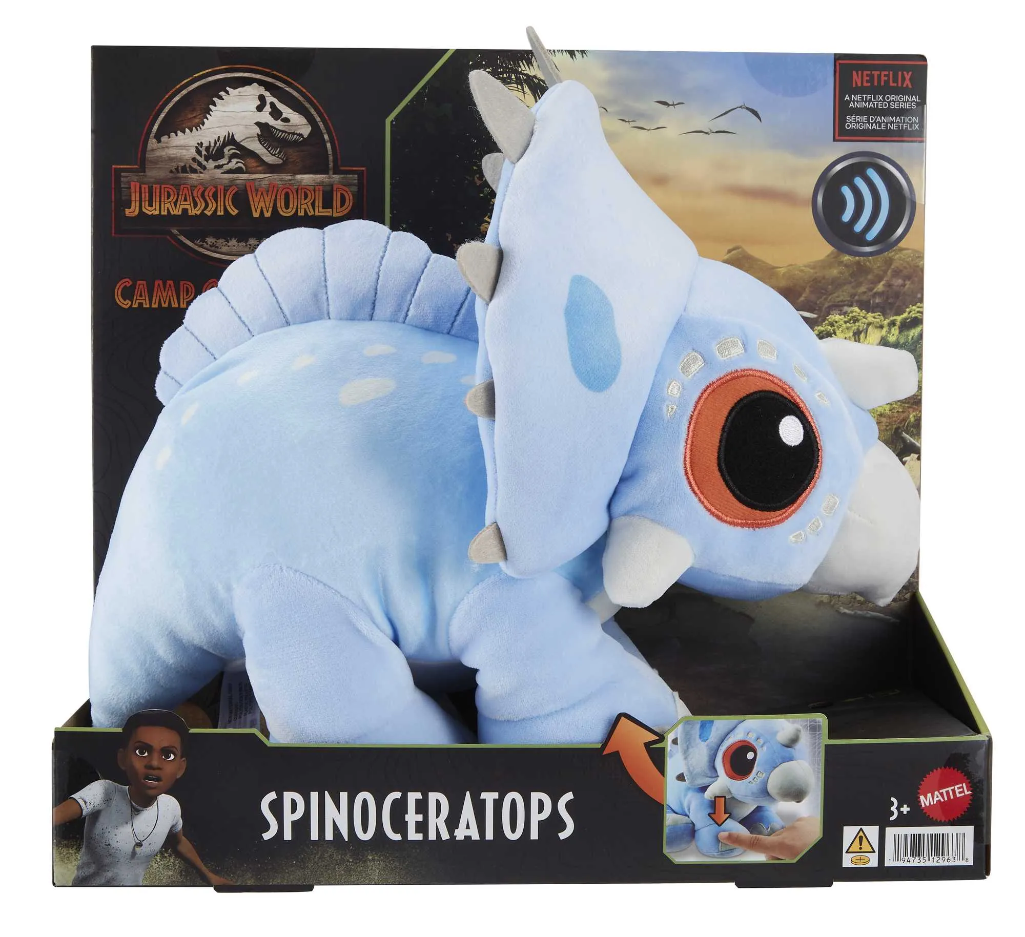 Jurassic World Sound Plush Spinoceratops