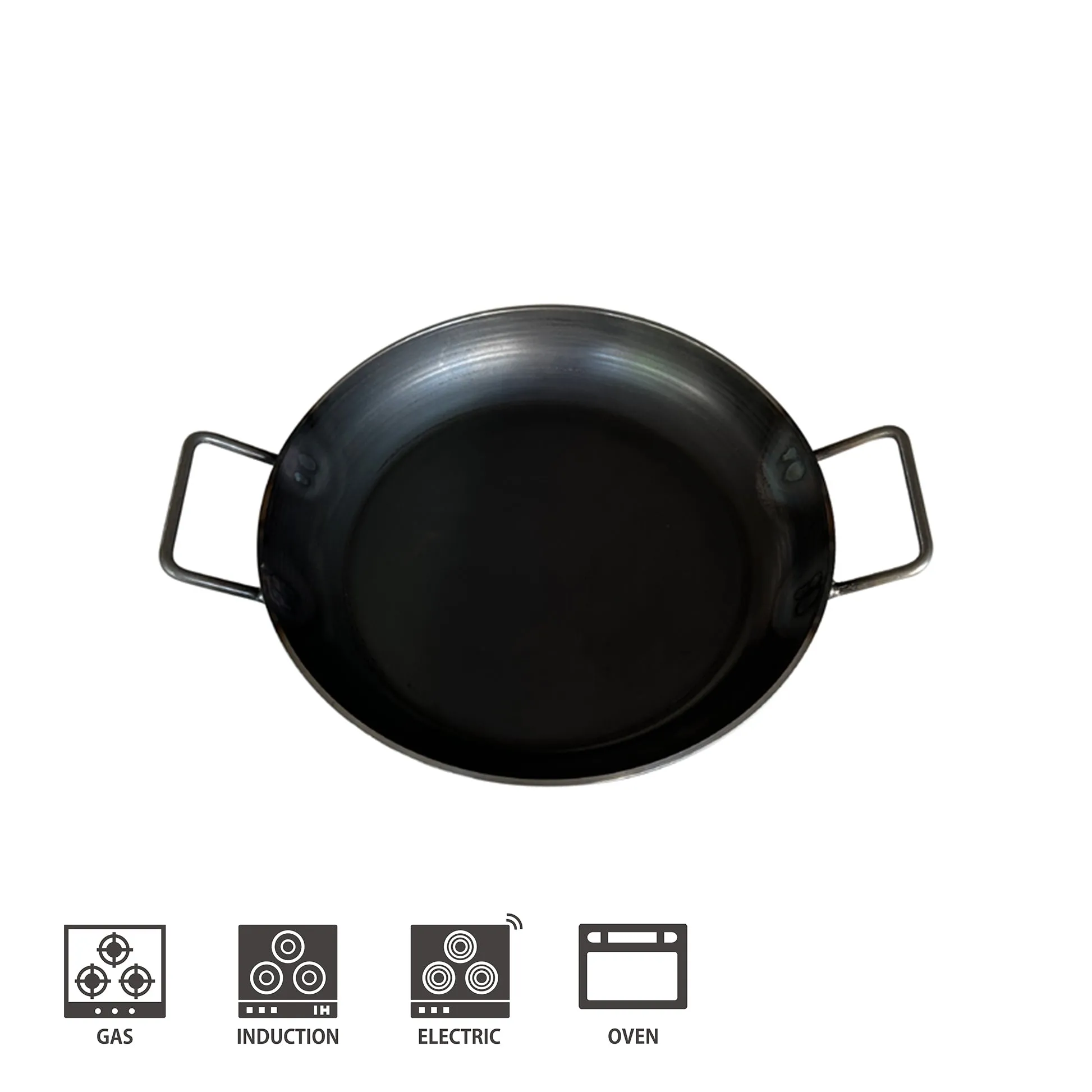 KAMA-ASA's Double handle Iron Frying pan 26cm