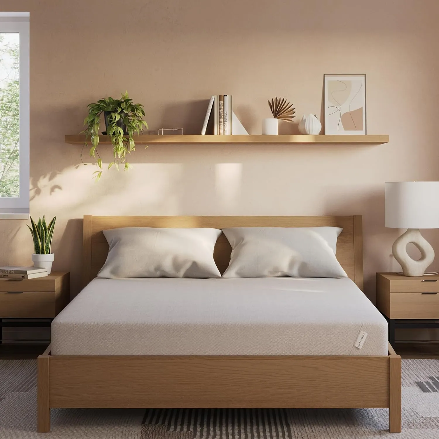 Kin By Tuft & Needle Firm 8" Twin XL Adaptive Foam Mattress in a Box, Cooling Pressure Relief, Balanced Support, 100 Night Trial, Fiberglass-Free, CertiPUR-US, 10-Year Limited Warranty