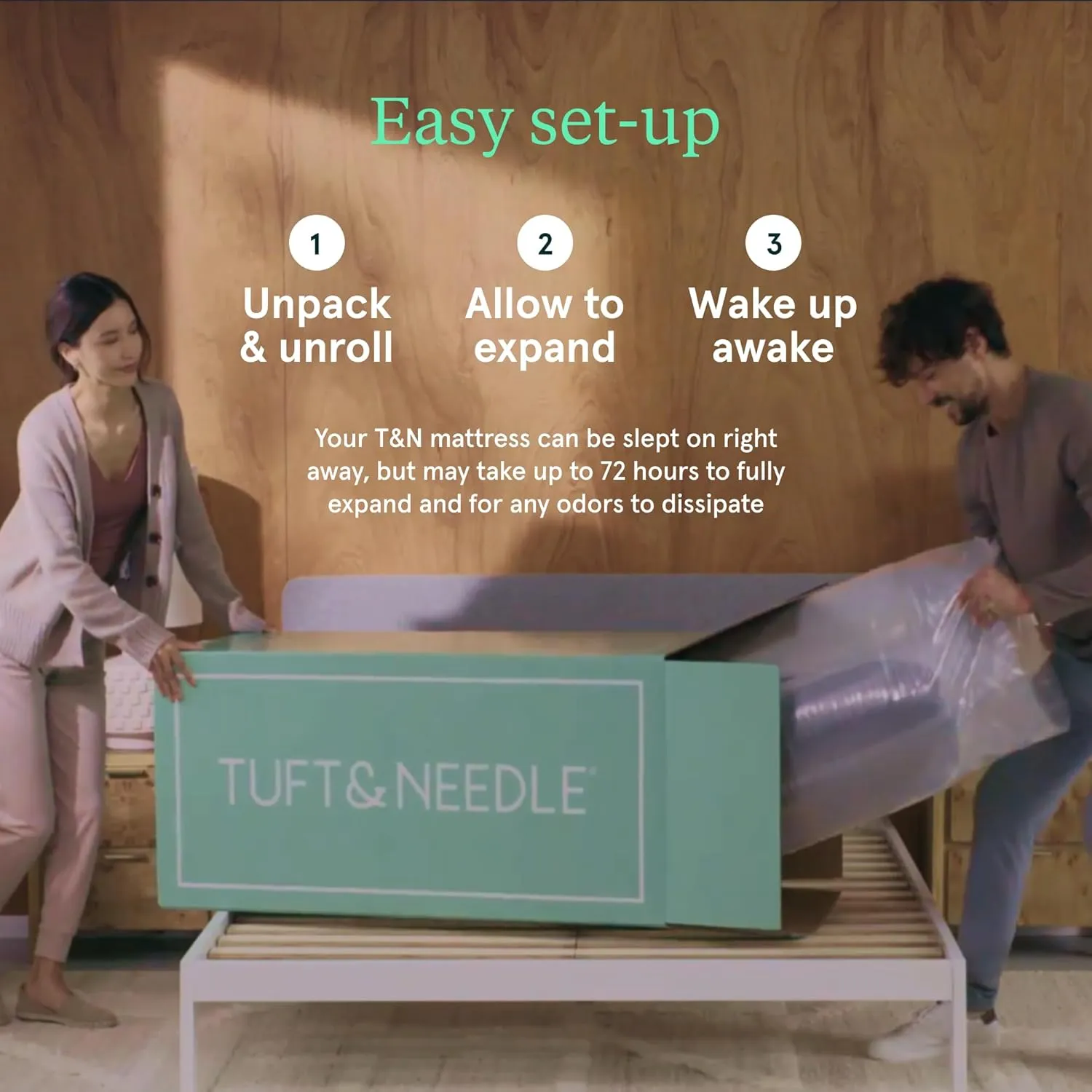Kin By Tuft & Needle Medium Firm 10" Full Adaptive Foam Mattress in a Box, Cooling Pressure Relief, Balanced Support, 100 Night Trial, Fiberglass-Free, CertiPUR-US, 10-Year Limited Warranty