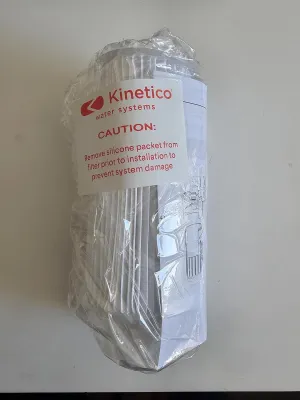 KINETICO® 5 MICRON 10"" Pleated Filter Cartridge for Mach System (Part No. 11662), White