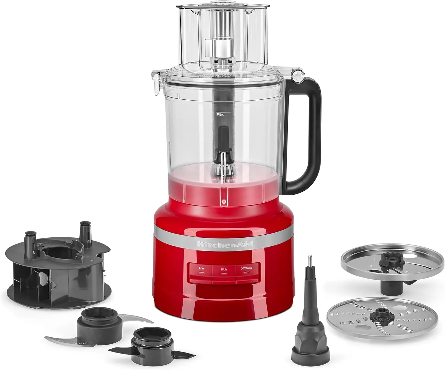 KitchenAid 13-Cup Food Processor, Empire Red