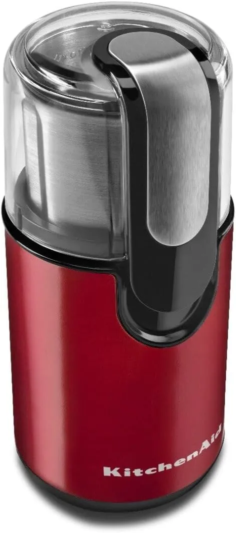 KitchenAid BCG111ER Blade Coffee Grinder - Empire Red, 4 oz
