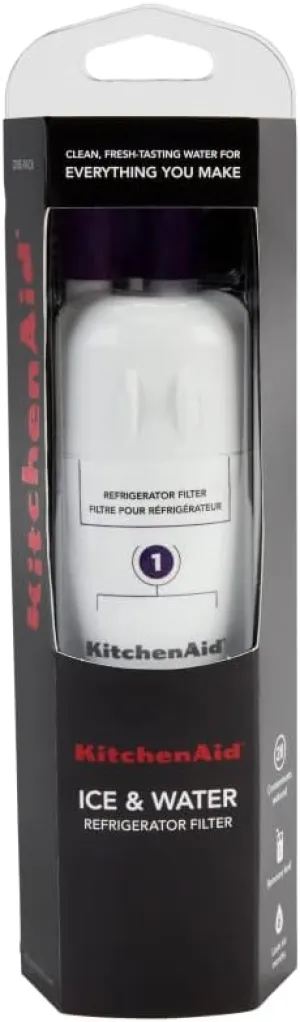 KitchenAid Refrigerator Ice and Water Filter 1 - KAD1RXD1, Single-Pack, Purple