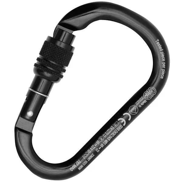 KONG HMS ALU SCREW CARABINER-GREY