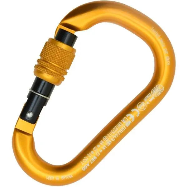 KONG HMS ALU SCREW CARABINER-GREY