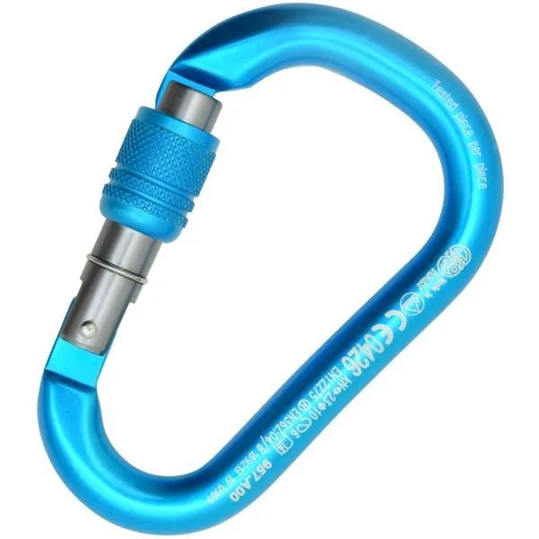 KONG HMS ALU SCREW CARABINER-GREY