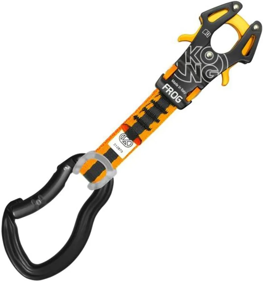 Kong Italy - Frog Quickdraw, Orange/Black
