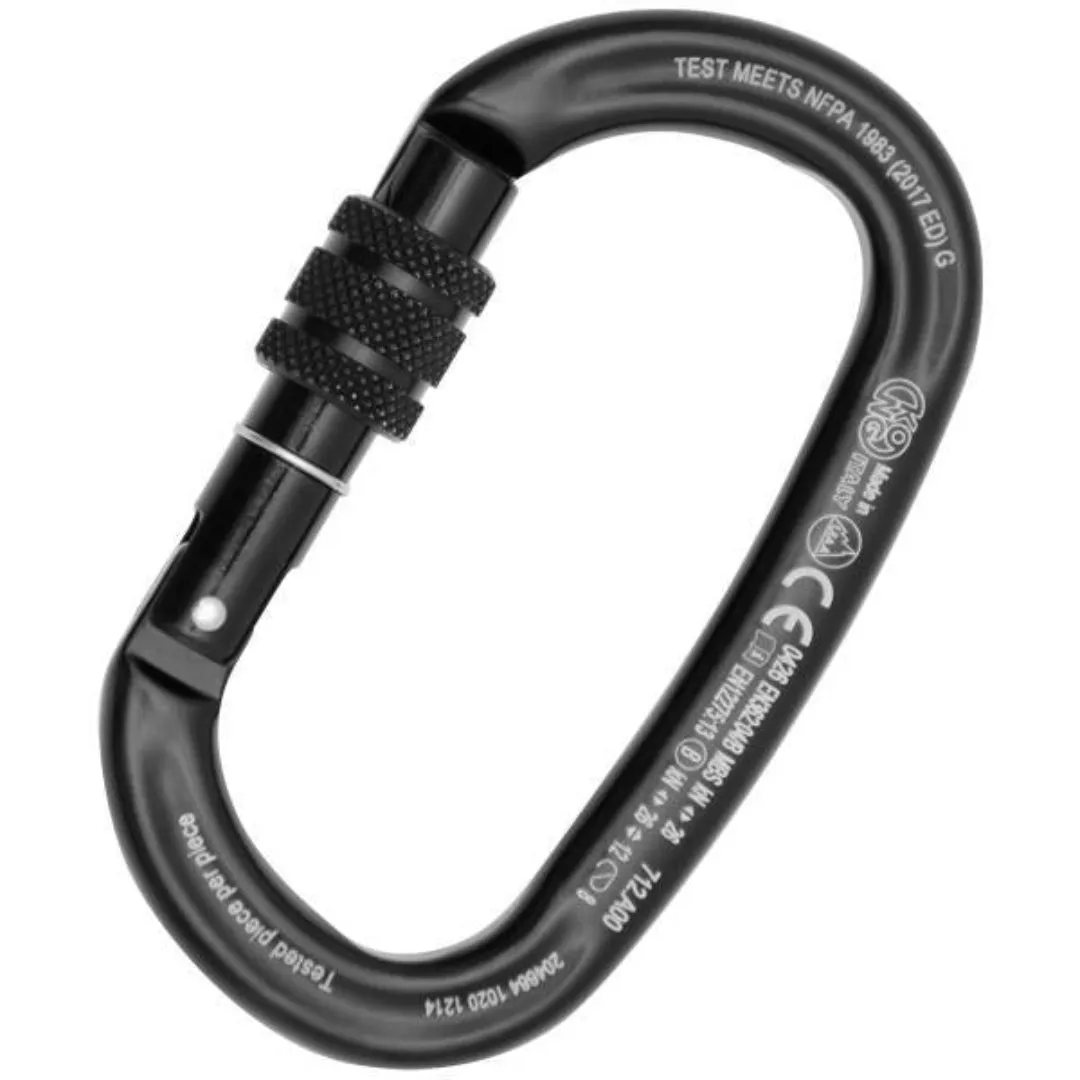 KONG OVALONE ALU SCREW CARABINER