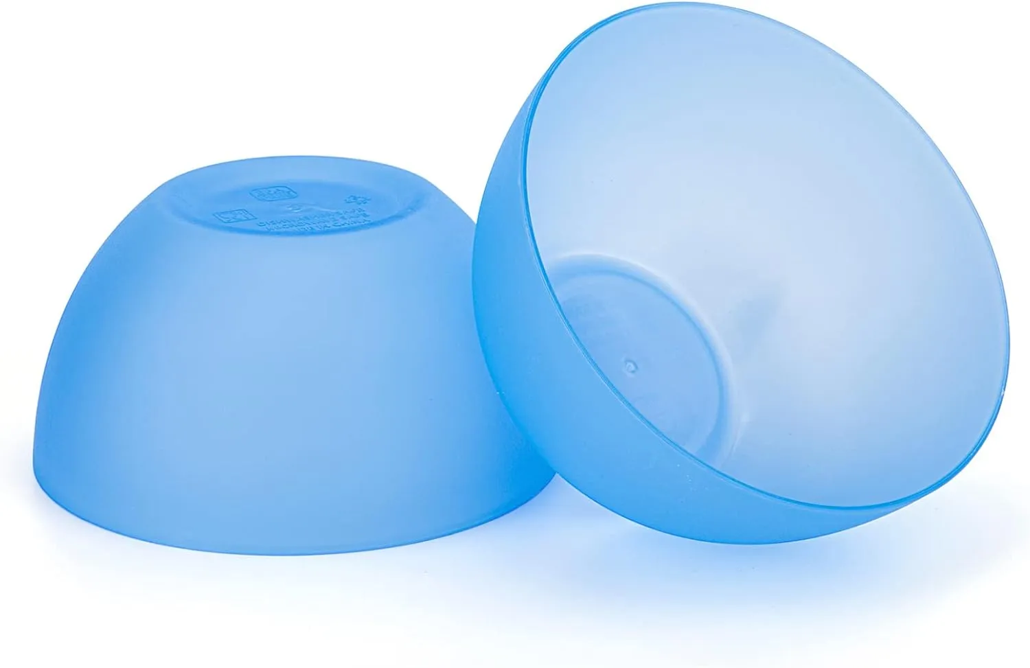 KX-WARE Plastic Bowls set of 12 - Unbreakable and Reusable 32oz/6 inch Plastic Cereal/Soup/Salad Bowls Blue | Dishwasher Safe, BPA Free