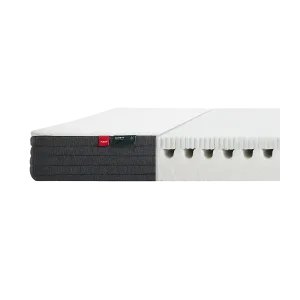 Latex/Foam Mattress, 200X140 with Bamboo Cover