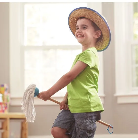 Let's Play House! Dust! Sweep! Mop!