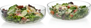 Libbey Prologue Handmade Glass Serving Bowls, Medium, Set of 4