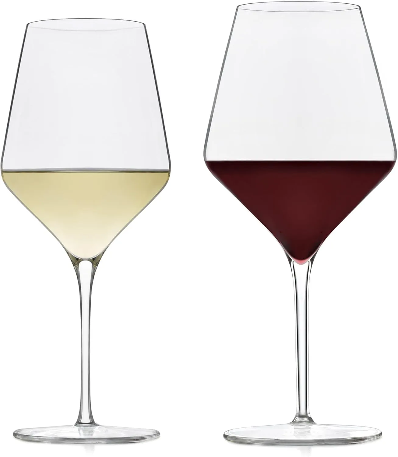 Libbey Signature Greenwich 12 Piece Party Wine Glasses Set, Long Stem Wine Glasses for Red and White Wine, Ideal Wine Glass Gift Set for All Occasions