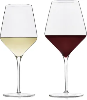Libbey Signature Greenwich 12 Piece Party Wine Glasses Set, Long Stem Wine Glasses for Red and White Wine, Ideal Wine Glass Gift Set for All Occasions