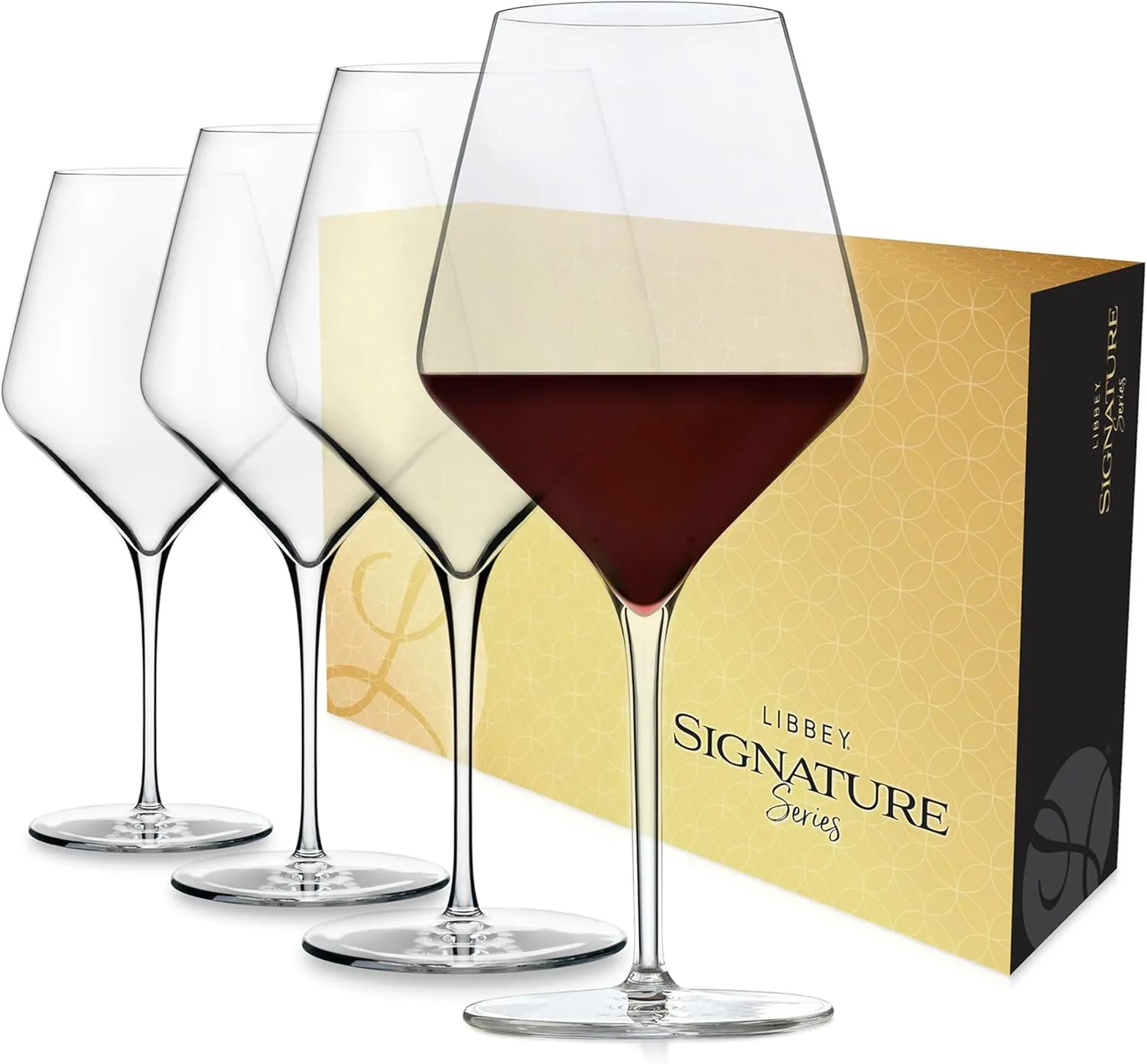 Libbey Signature Greenwich Red Wine Gift Set of 4, 24-ounce