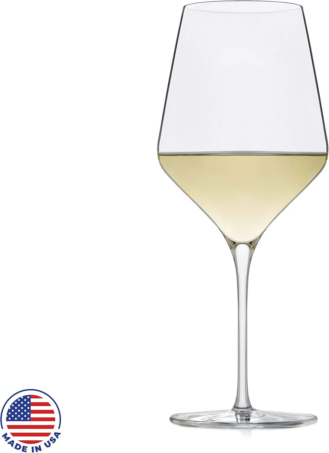 Libbey Signature White Wine Glasses Set of 4, Seamless Long Stem Wine Glasses for Wines and Cocktails, Tasteful Wine Glass Set for All Occasions.