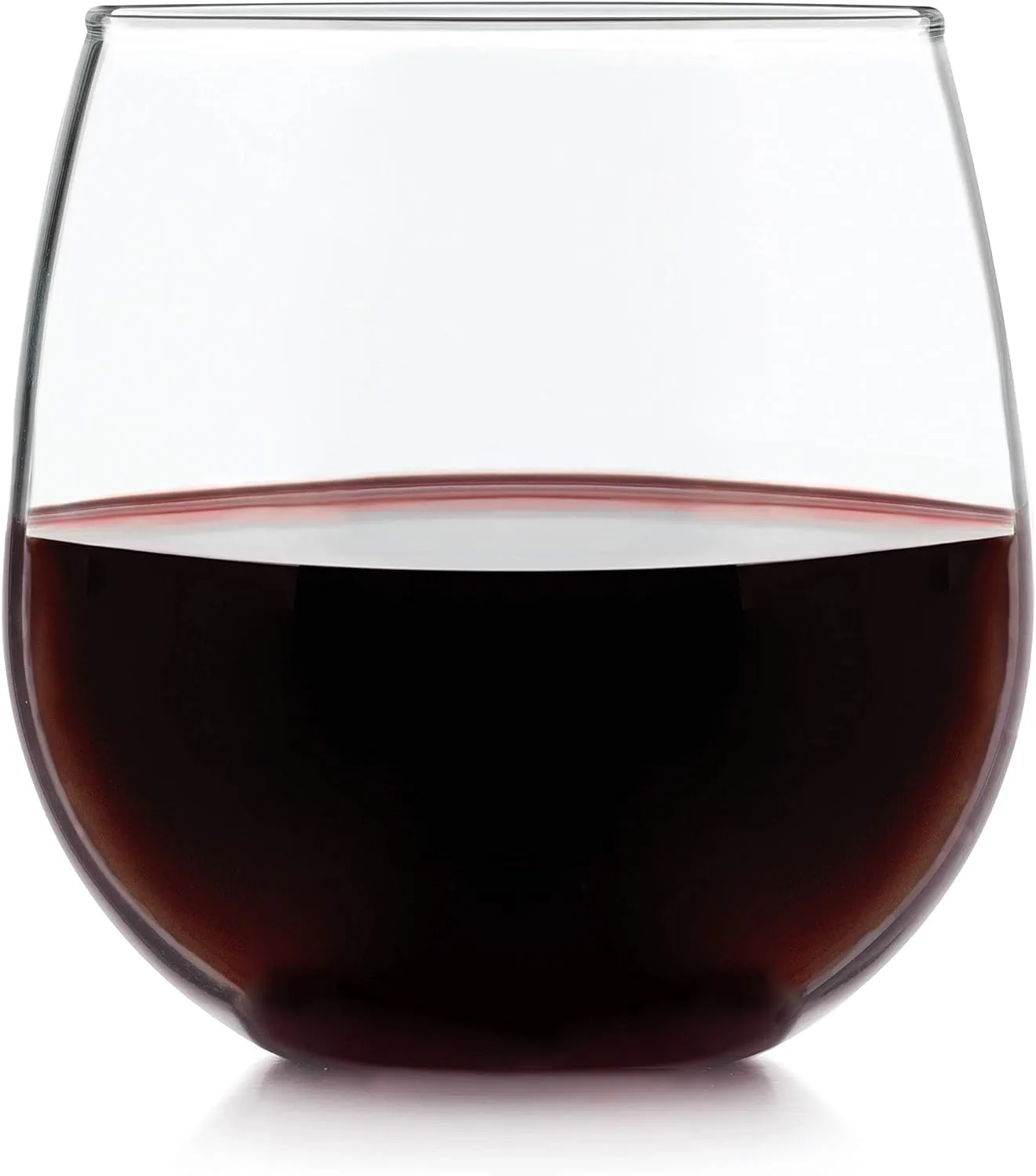 Libbey Vina Stemless Red-Wine Glasses (16.75oz/Set of 4)