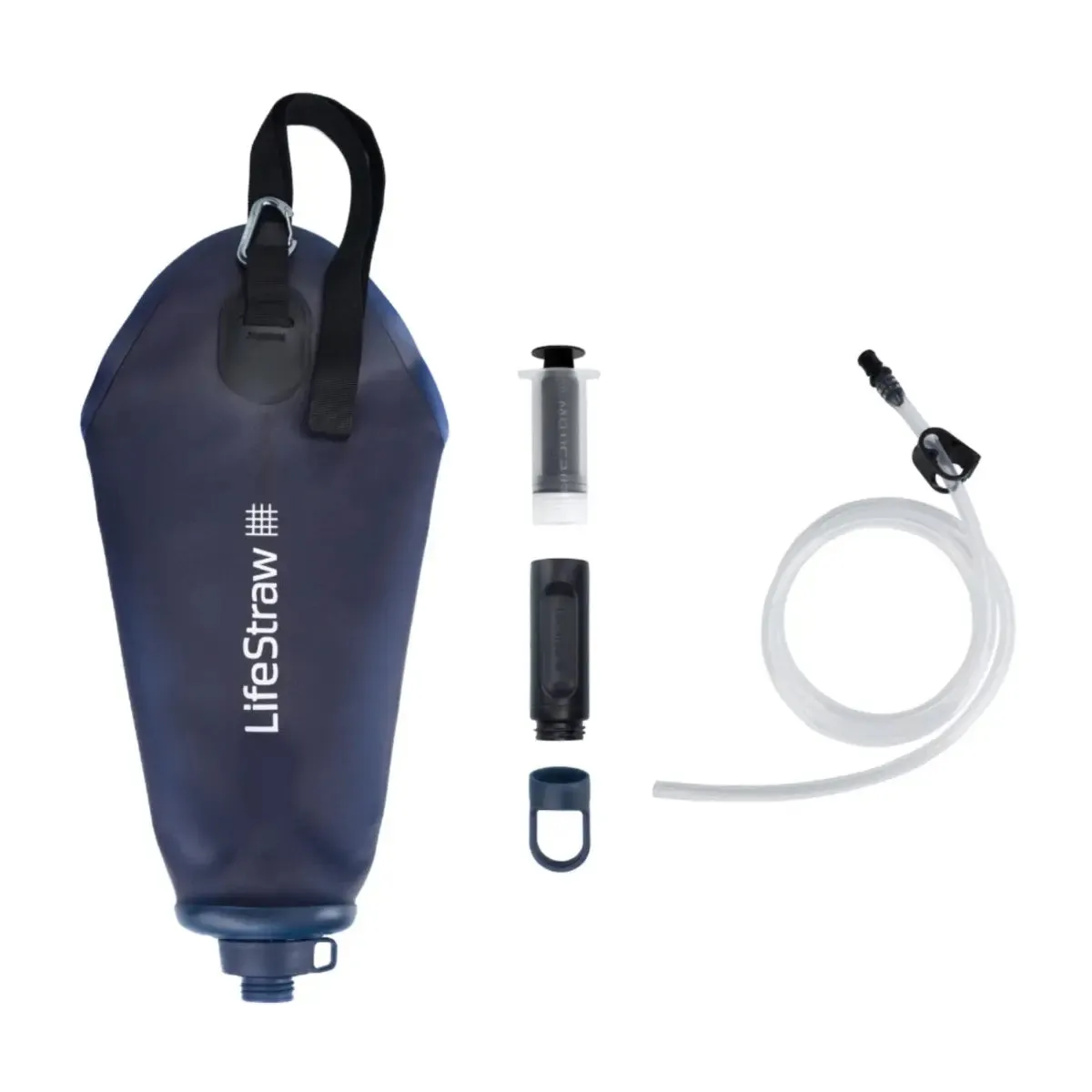LifeStraw Peak 3L Compact Gravity Water Filter System - Mountain Blue