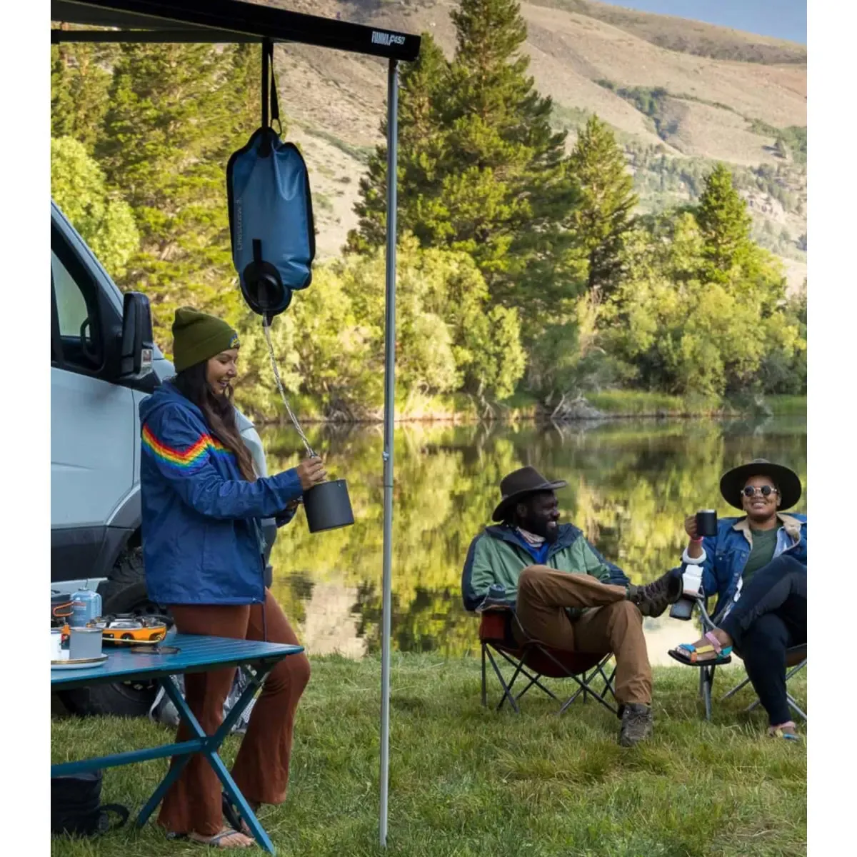 LifeStraw Peak 8L Large Capacity Gravity Water Filter System - Mountain Blue