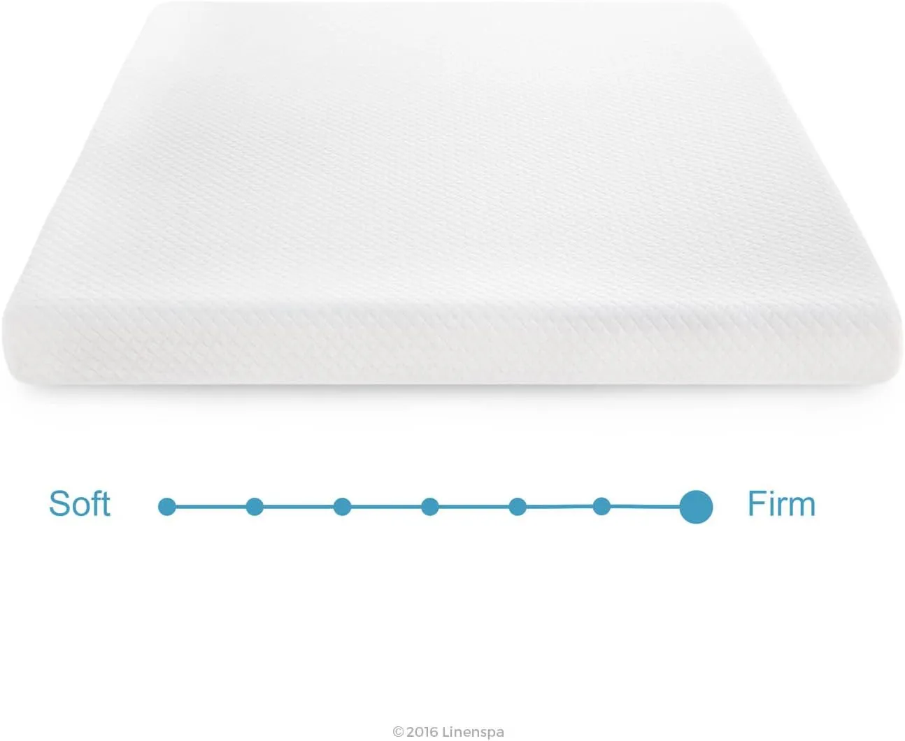 Linenspa 5 Inch Gel Memory Foam Mattress Twin - Firm - Low Profile Bed 5 Inch Twin Mattress