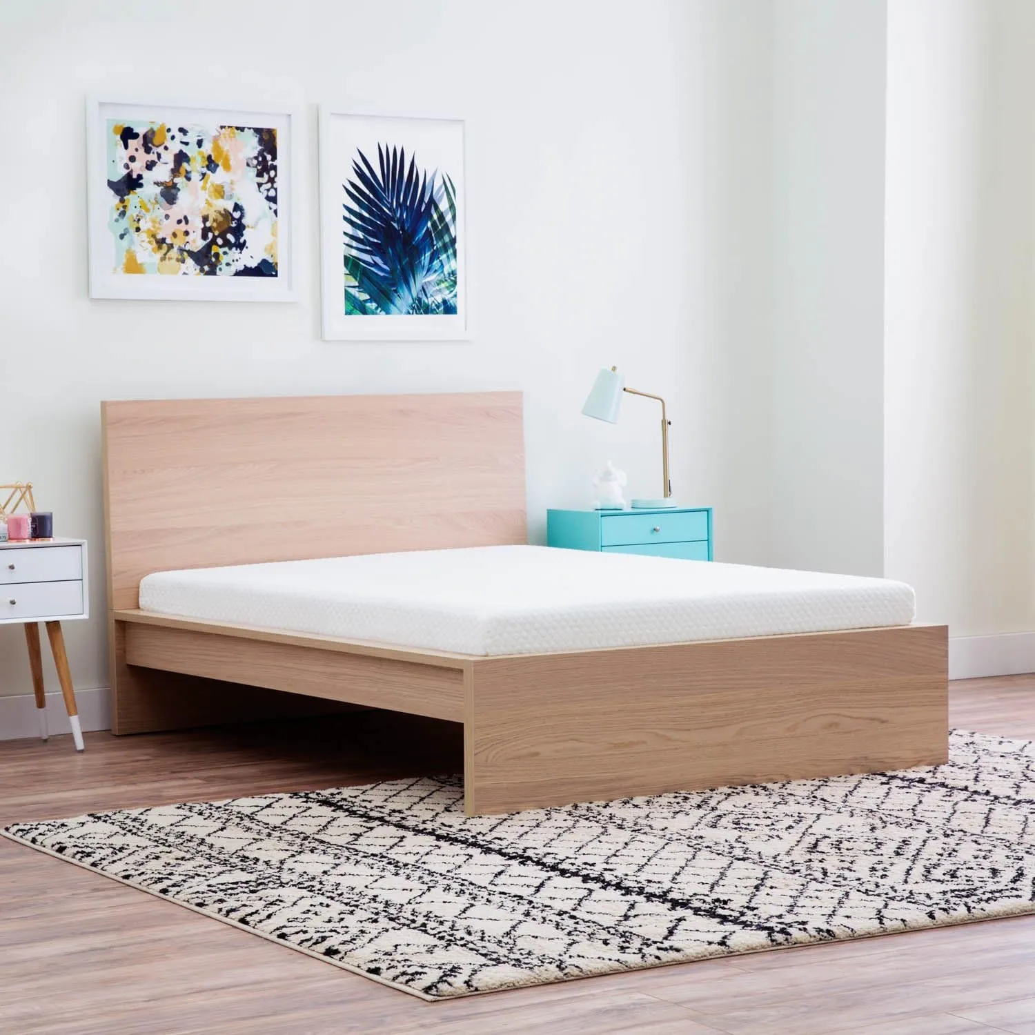 Linenspa 5 Inch Gel Memory Foam Mattress Twin - Firm - Low Profile Bed 5 Inch Twin Mattress