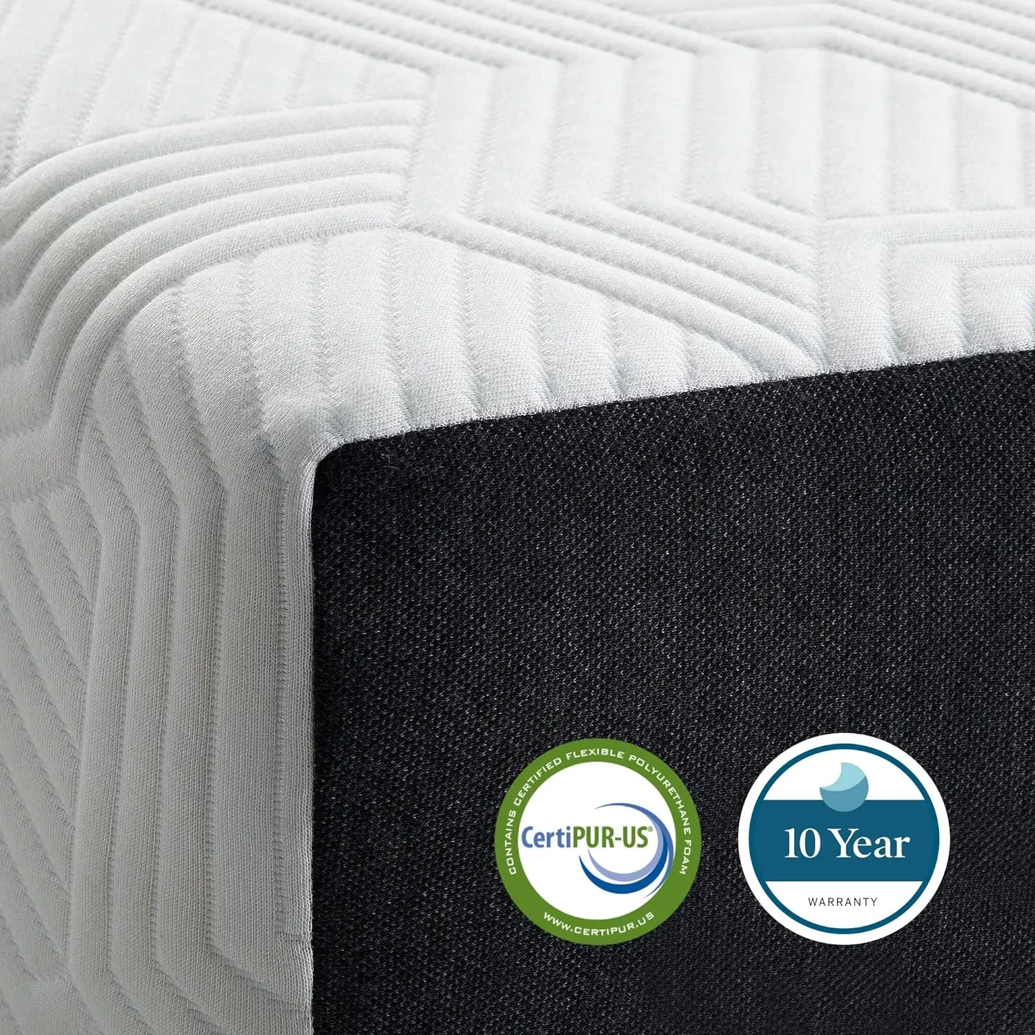 Lucid 8 Inch Twin Mattress - Plush Gel Memory Foam – Bamboo Charcoal Foam – Gel Infused- Hypoallergenic Mattress