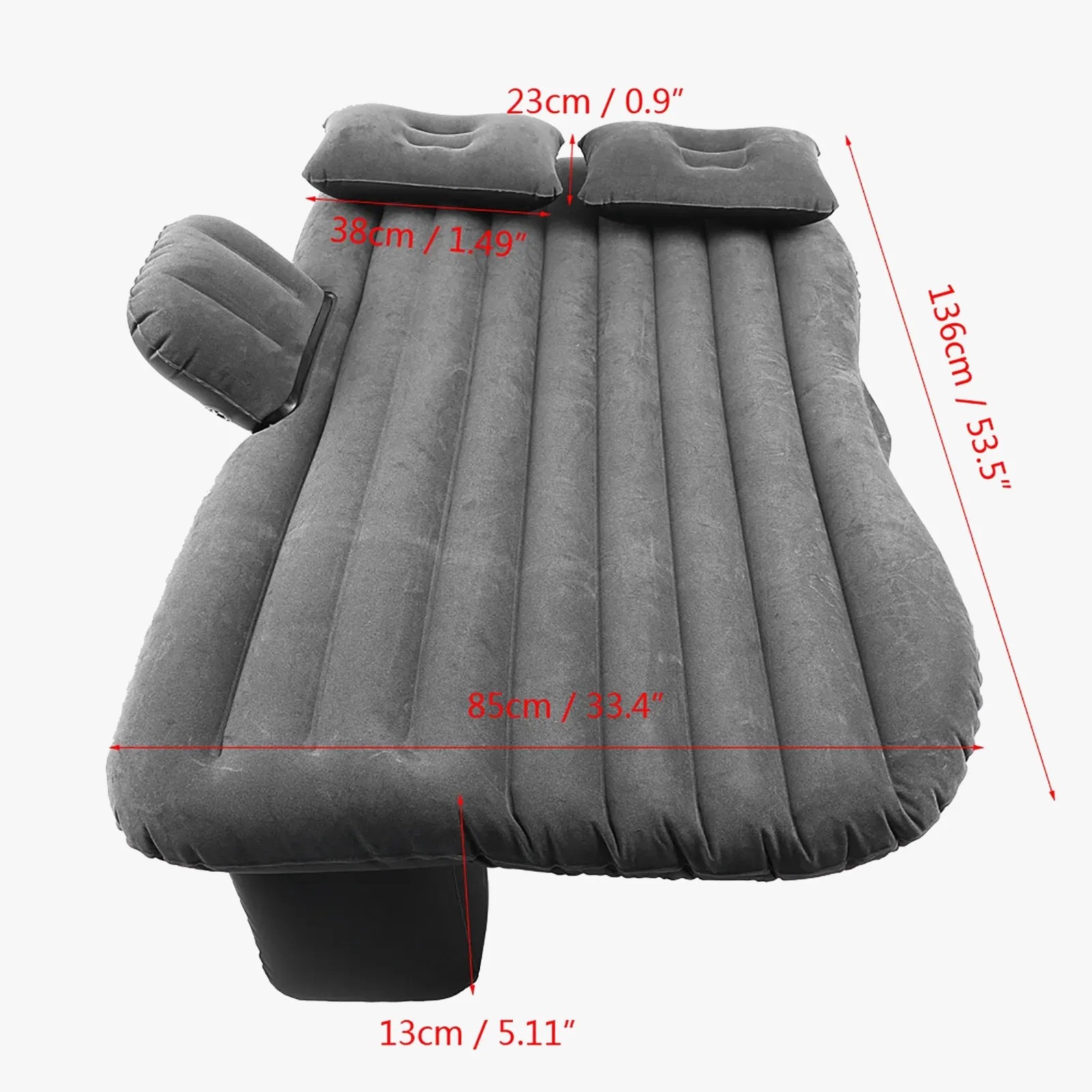 matelas gonflable pour siège arrière de voiture camping sommeil voyage