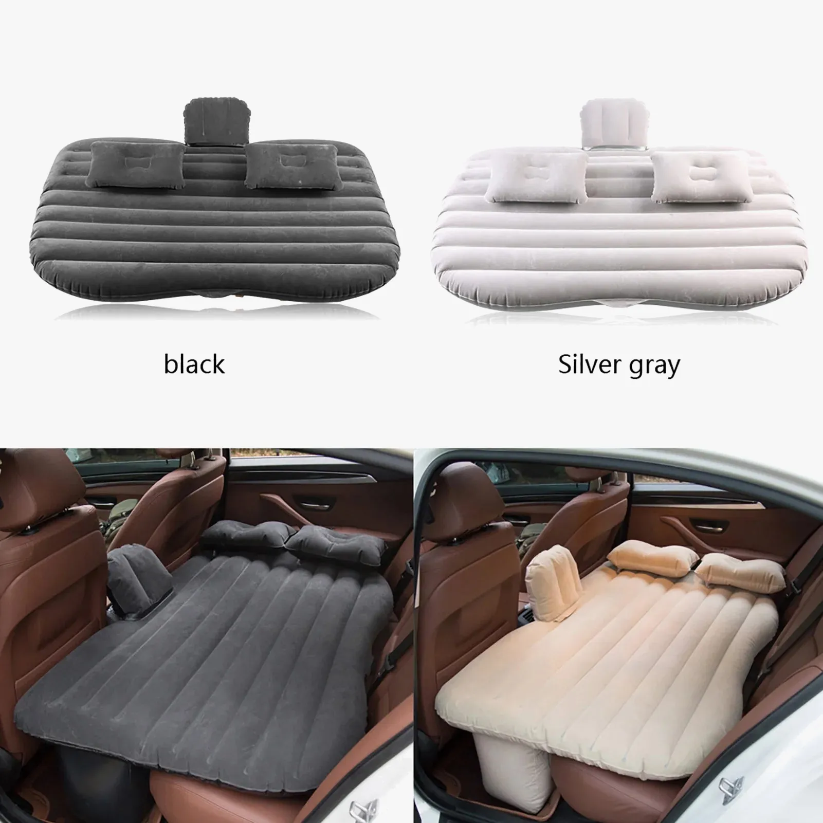 matelas gonflable pour siège arrière de voiture camping sommeil voyage