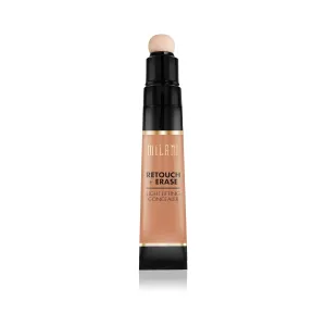 Milani Retouch   Erase Light-Lifting Concealer - Deep Honey (0.24 Ounce) Cruelty-Free Liquid Concealer with Cushion Applicator Tip to Cover Dark Circles, Blemishes & Skin Imperfections