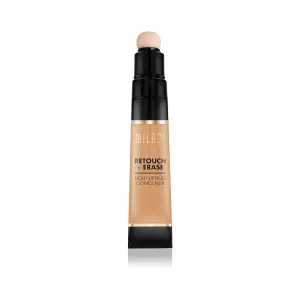 Milani Retouch   Erase Light-Lifting Concealer - Honey (0.24 Ounce) Cruelty-Free Liquid Concealer with Cushion Applicator Tip to Cover Dark Circles, Blemishes & Skin Imperfections
