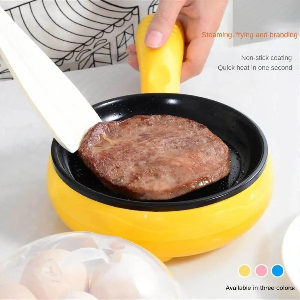 Mini Electric Frying Pan - Non-Stick Compact Cooker