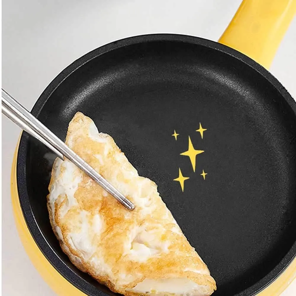 Mini Electric Frying Pan - Non-Stick Compact Cooker