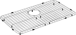 Moen GA771 Stainless Steel Rear Drain Bottom Grid Sink Accessory 27 x 16, Stainless