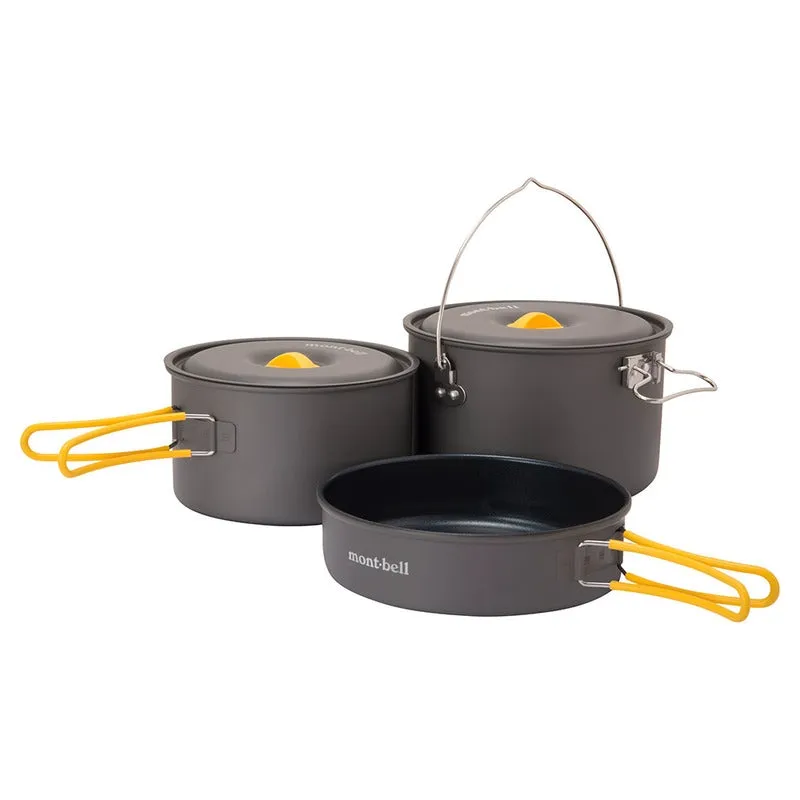 Montbell Cooking Set Alpine Cooker 16 18 PAN SET - Outdoor Backpacking Camping Hiking