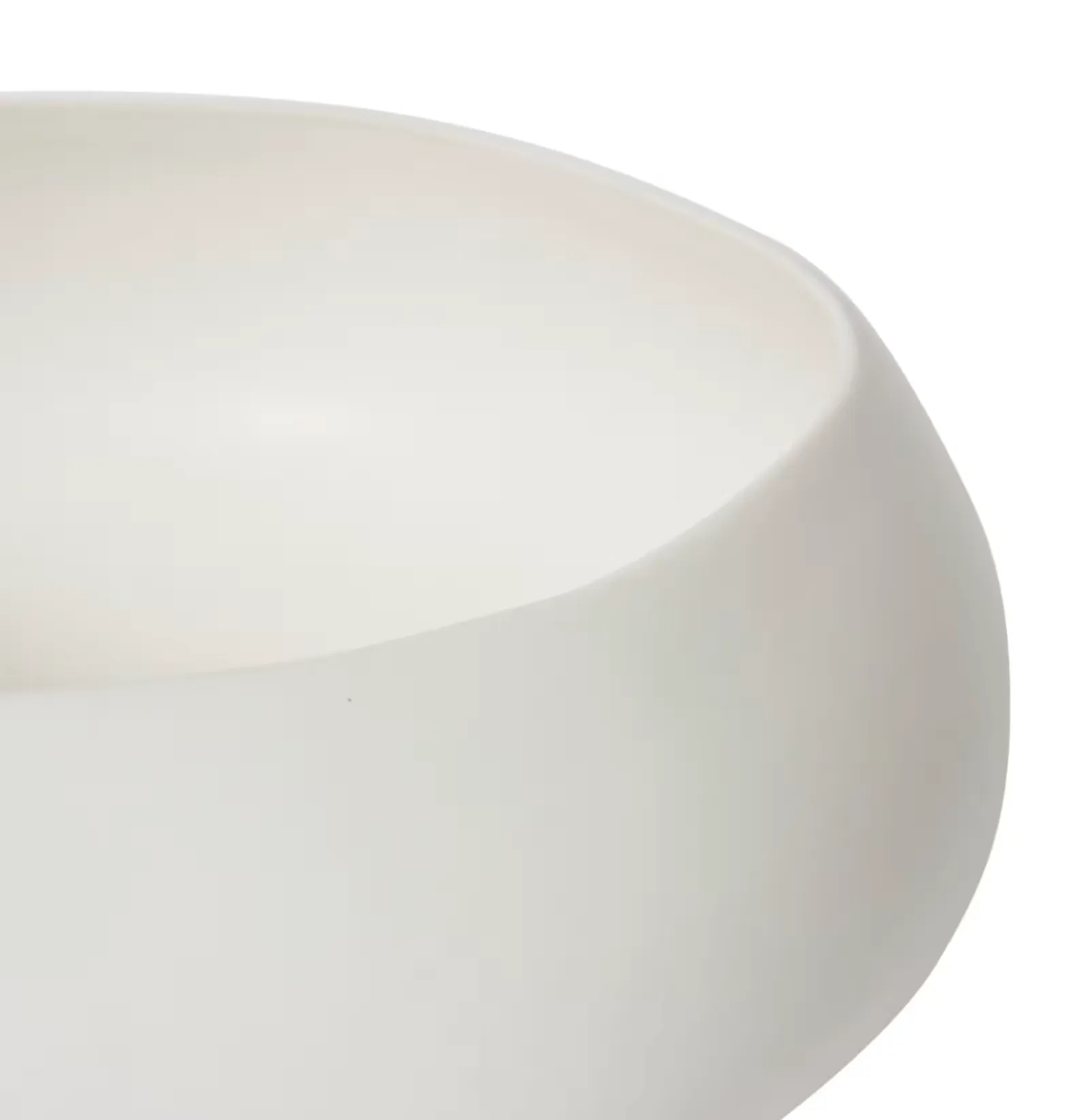 mora bowl - matt white