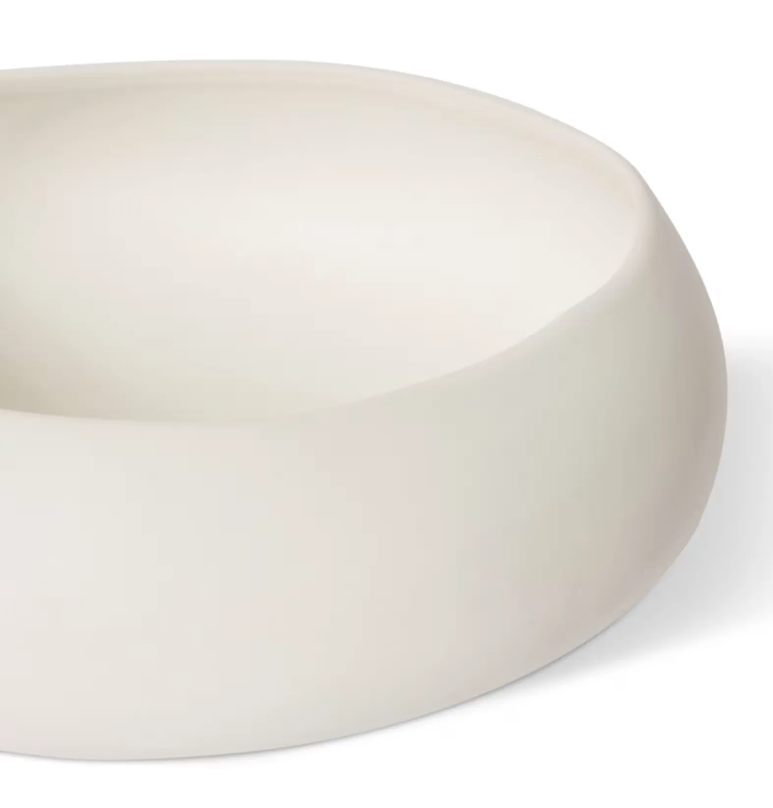 mora bowl - matt white