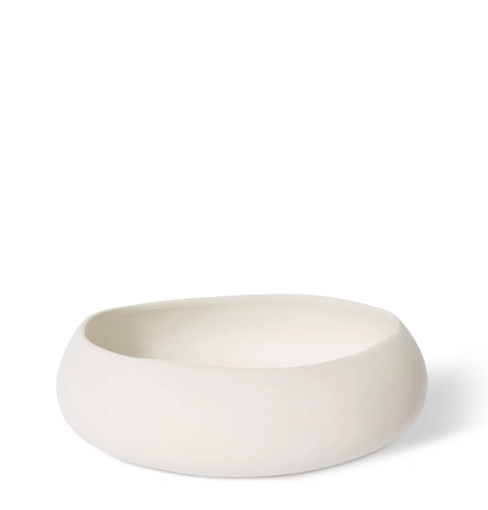 mora bowl - matt white