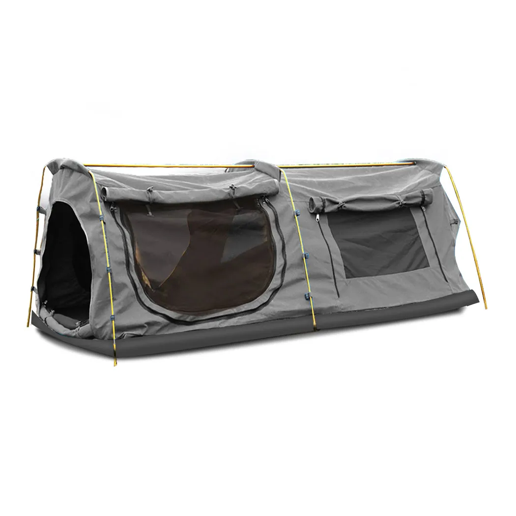 Mountview King Single Swag Camping Swags Grey