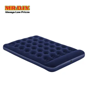 (MR.DIY) BESTWAY Camping Inflatable Air Bed Mattress with Built-in Foot Pump (1.91m x 1.37m x 28cm)