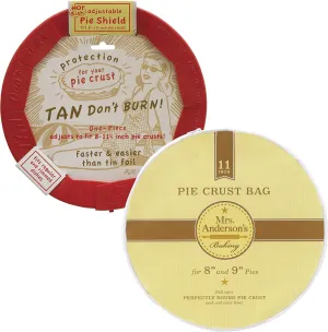 Mrs. Anderson's Baking Talisman Pie Baking Set, For Making 8-Inch to 11.5-Inch Pies