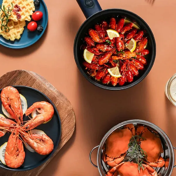 Multi-Functional Mini Non-Stick Cooker for Quick Cooking and Easy Cleaning