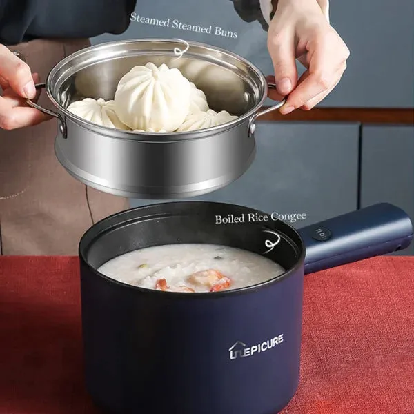 Multi-Functional Mini Non-Stick Cooker for Quick Cooking and Easy Cleaning