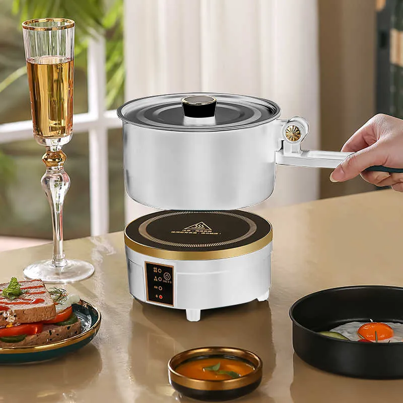 Multifunctional Electric Cooker 750W with Pot and Frying Pan