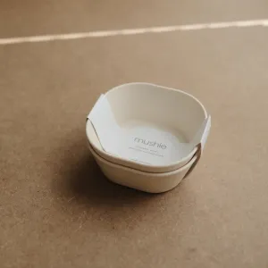 Mushie Square Dinner Bowl (set of 2)