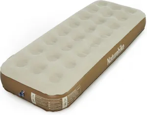 Naturehike Air Mattress Single with Floor Pump, 74 * 31in Inflatable Mattress, Camping Mattress Air Bed for Home, Guests, Travel, Morning View Serie