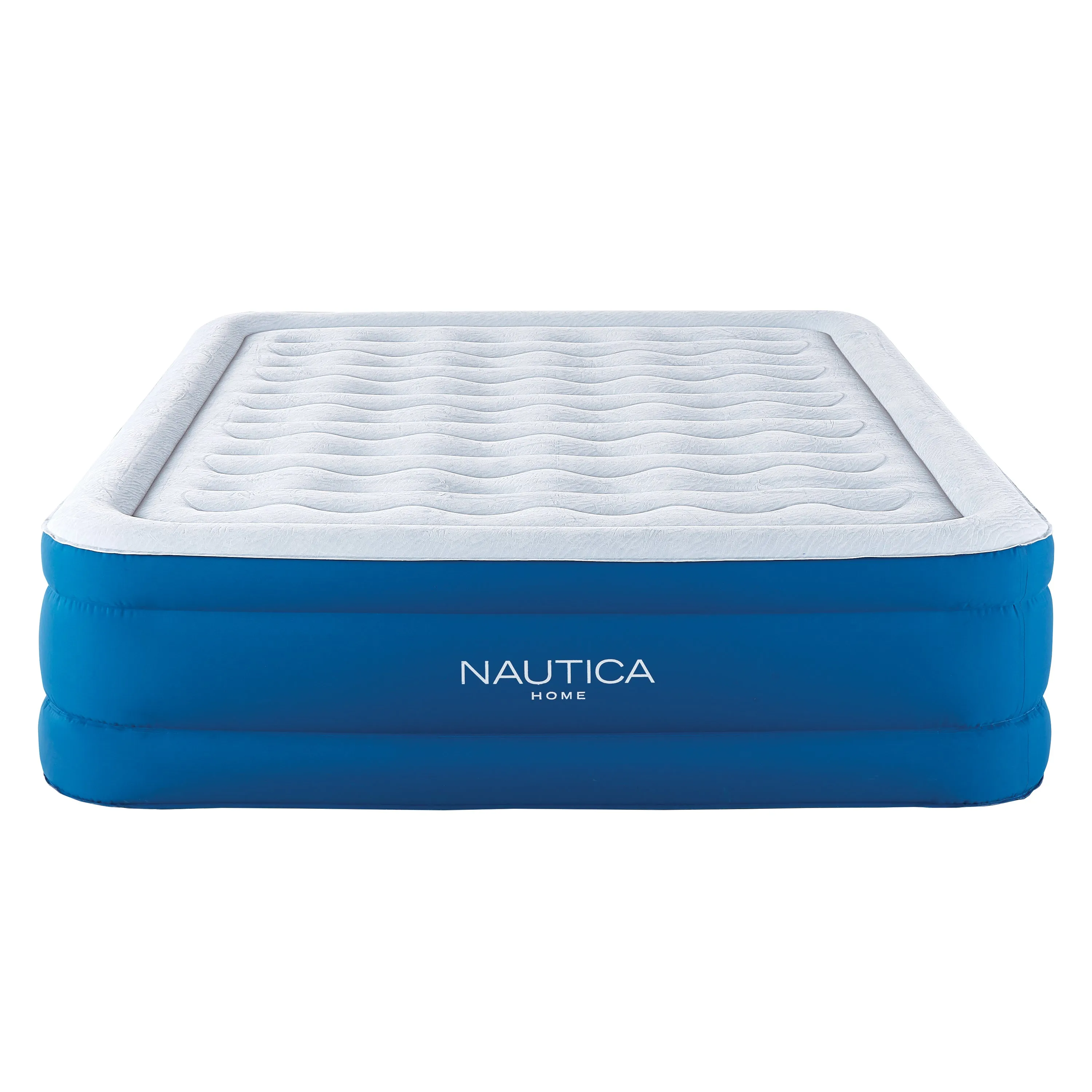 Nautica Home Support Aire Air Blue/Gray Mattress with Inset Pump