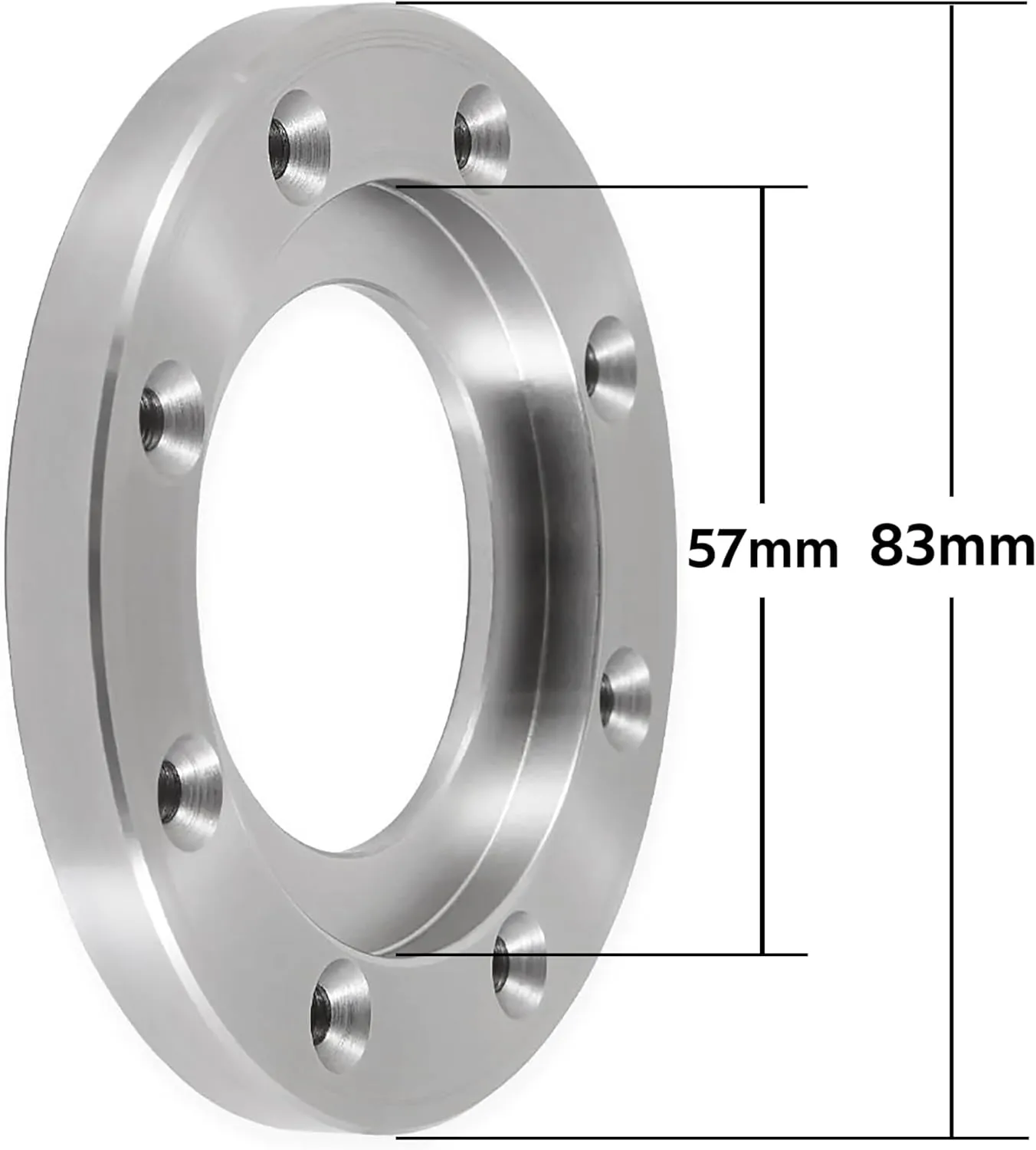 NCK-3.75Z-FP Face Plate Ring for BMWOOD NCK Series Woodturning Lathe Chuck, Compatible with the Chucks Super NOVA2, G3 Nova, Robert Sorby Patriot, Record Power SC3, Record Power SC4.