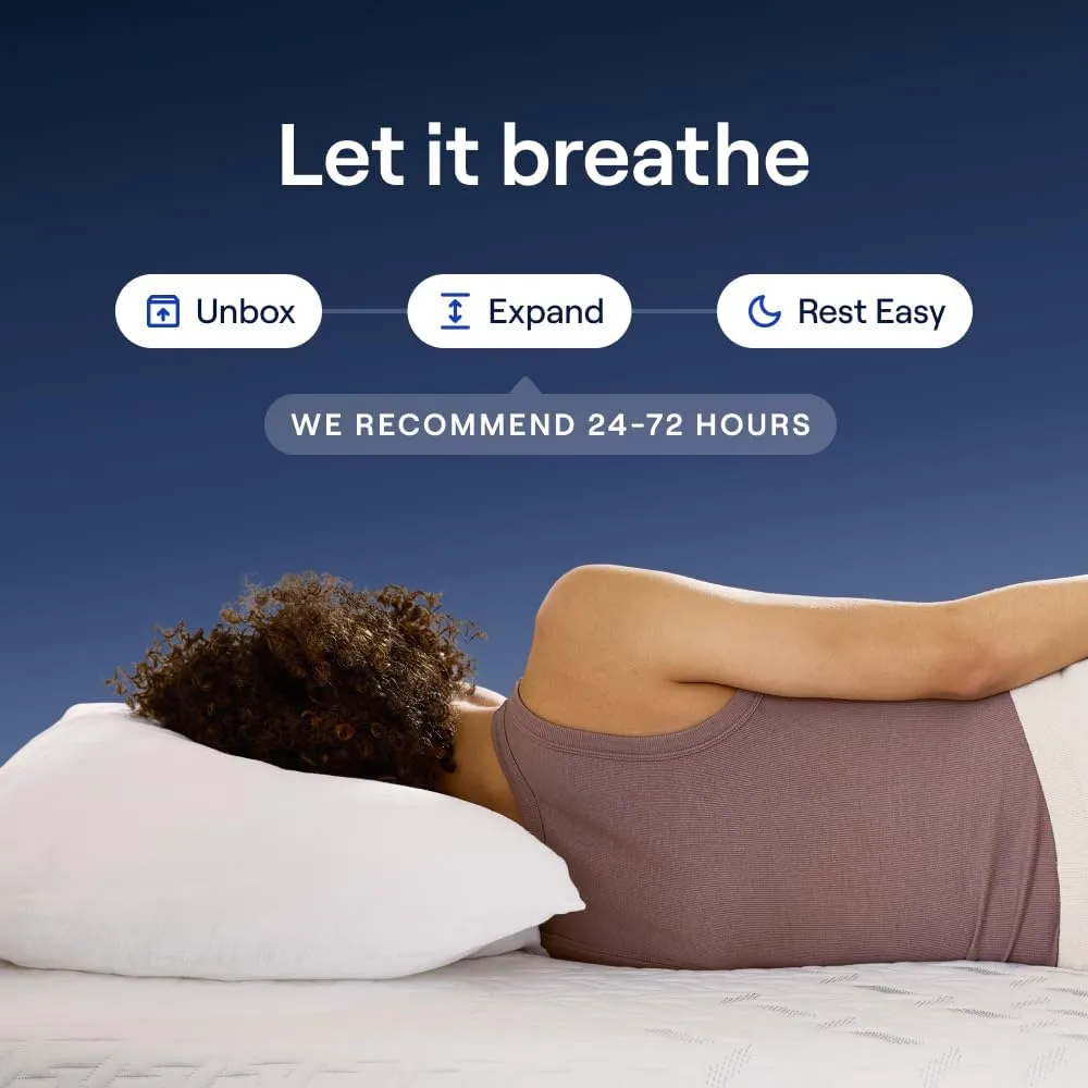 Nectar Classic Hybrid 12” Full Mattress - Medium Firm - Memory Foam & Innerspring Coils - Cooling Top Layer - Pressure-Relief - Mattress in a Box - 365-Night Trial & Forever Warranty